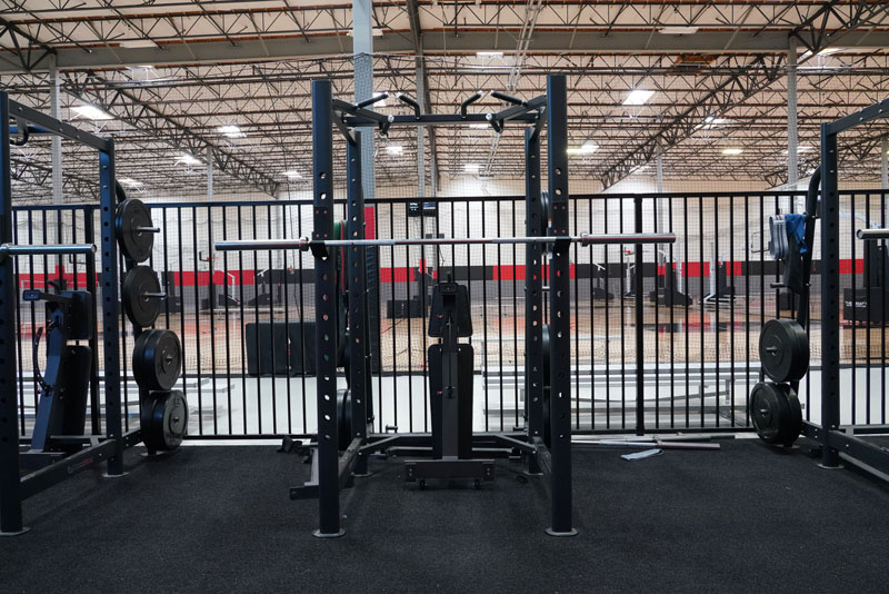Pipeline Volleyball weight room