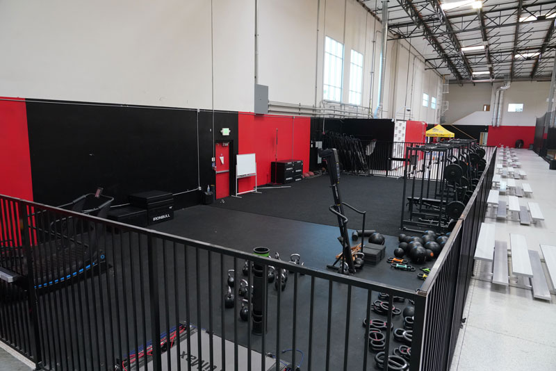 Pipeline Volleyball weight room