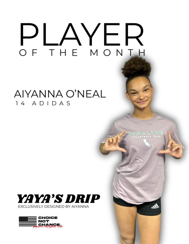 Here are our players of the month for May!! Congratulations to Aiyanna from 14 Adidas and Isabella from 15 Ultra Jedi!! Keep up the hard work!! #work #allin #pipeline #playerofthemonth #volleyball