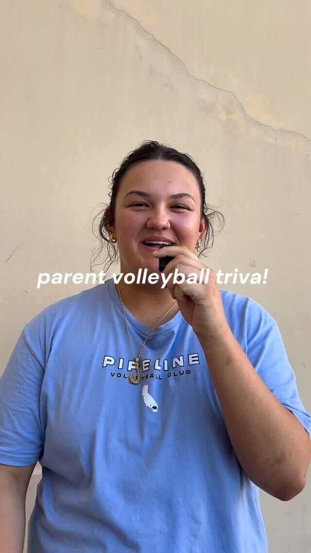 Pipeline parents get asked volleyball trivia!!! Let us know if you want to be mic’d up next 👀👀#work #allin #micdup #volleyball #pipeline